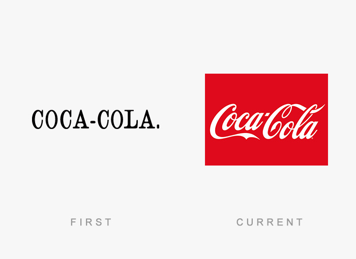 لوگوهای برندهای معروف، COCACOLA