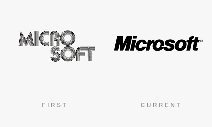 لوگوهای برندهای معروف، مایکروسافت